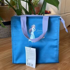 NWT⚡️DISNEY⚡️Princess Jasmine (Aladdin) square zipper freezer lunch bag